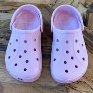 Crocs Baya Comfort Clogs Lavender Light Purple Slip On Shoes Women's Size 6